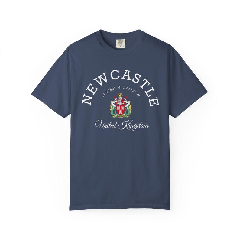 Koszulka Newcastle comfort colors, koszulka Newcastle, koszulka Newcastle, bluza Newcastle, Newcastle upon Tyne, Wielka Brytania zdjęcie 4