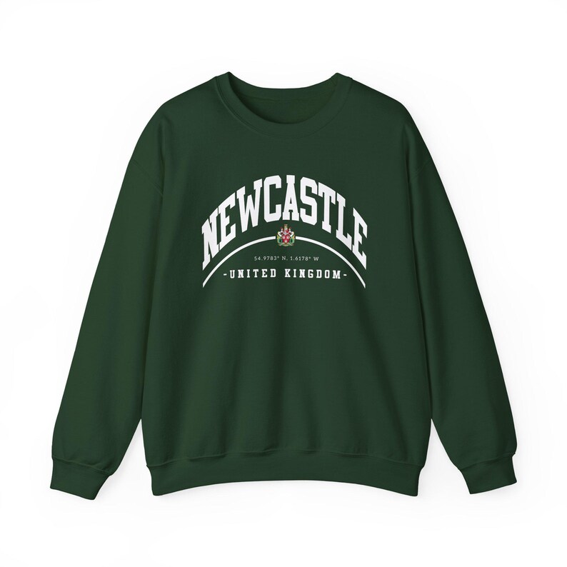 Newcastle Sweatshirt, Newcastle tshirt, Newcastle Sweatshirt, Newcastle upon Tyne, Vereinigtes Königreich Hemd, Newcastle Hemd Bild 5