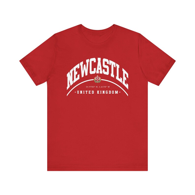 T-shirt Newcastle, T-shirt Newcastle, T-shirt Newcastle, shirt Newcastle upon Tyne, Verenigd Koninkrijk, shirt Newcastle afbeelding 8