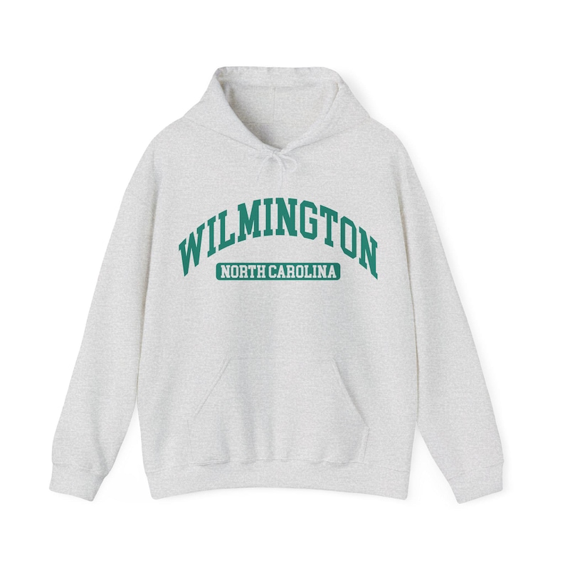 Hoodie Wilmington North Carolina, cadeau Wilmington, shirt Wilmington, North Carolina, cadeau North Carolina, North Carolina afbeelding 4