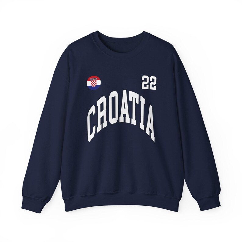 Felpa della Croazia, maglia della Croazia, regalo della Croazia, tifosi della Croazia, Coppa del mondo della Croazia, maglia della Coppa del mondo, tifosi della Coppa del mondo, maglia da calcio immagine 6