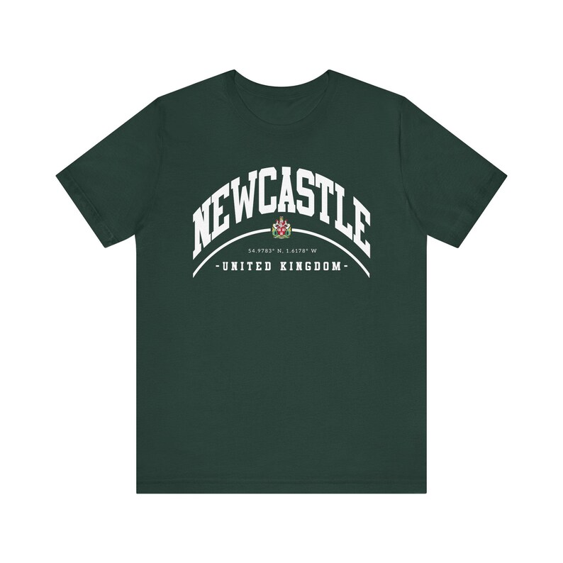 T-shirt Newcastle, T-shirt Newcastle, T-shirt Newcastle, shirt Newcastle upon Tyne, Verenigd Koninkrijk, shirt Newcastle afbeelding 5