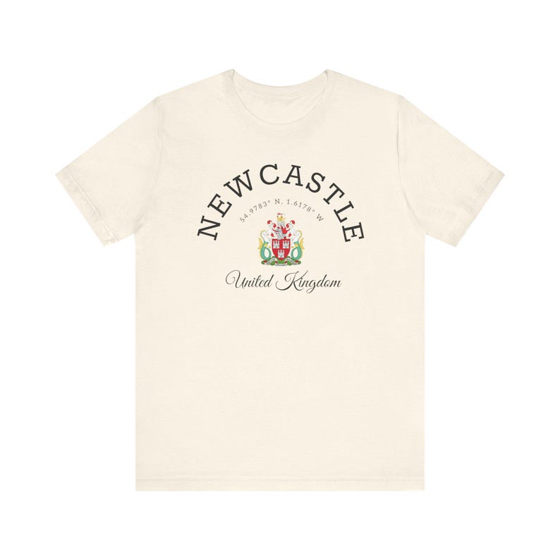 Newcastle Tee, Newcastle tshirt, Newcastle Sweatshirt, Newcastle upon Tyne, United Kingdom shirt, Newcastle shirt, Newcastle image 2