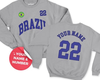 Brazil Sweatshirt, Brazil Jersey, Brazil gifts, Brazil shirt, Brazil t shirt, Brazil fans gift, Brazil game, Brazil world cup, world cup