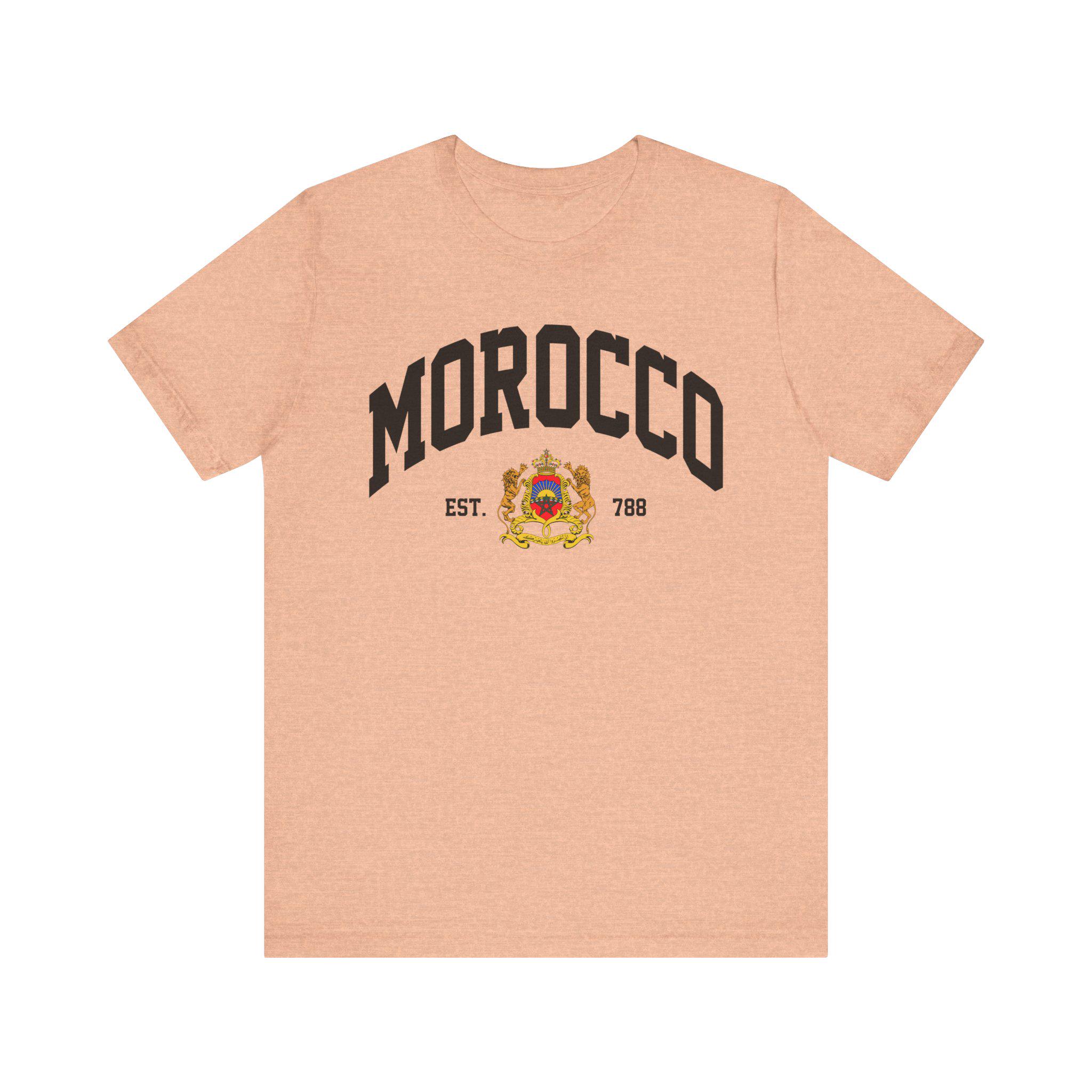 Morocco Tee, Morocco Tourist, Morocco T-shirt, Morocco Vacation