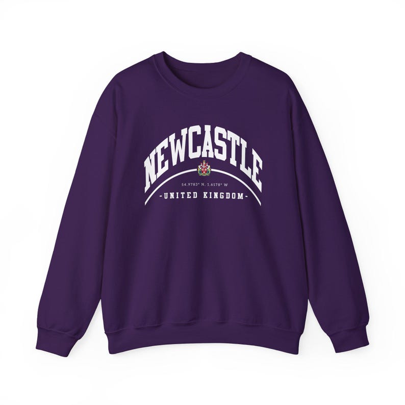 Newcastle Sweatshirt, Newcastle tshirt, Newcastle Sweatshirt, Newcastle upon Tyne, Vereinigtes Königreich Hemd, Newcastle Hemd Bild 8
