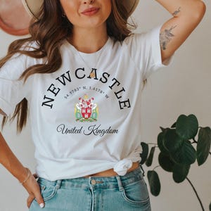 Newcastle Tee, Newcastle tshirt, Newcastle Sweatshirt, Newcastle upon Tyne, United Kingdom shirt, Newcastle shirt, Newcastle