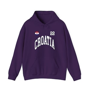 Sudadera con capucha de Croacia, camiseta de Croacia, regalo de Croacia, aficionados de Croacia, Copa del Mundo de Croacia, camiseta de la Copa del Mundo, aficionados de la Copa del Mundo, camiseta de fútbol imagen 7