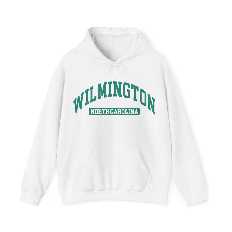 Hoodie Wilmington North Carolina, cadeau Wilmington, shirt Wilmington, North Carolina, cadeau North Carolina, North Carolina afbeelding 3