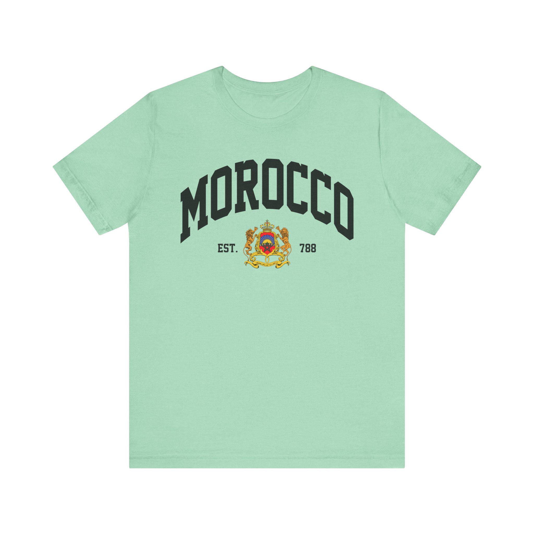 Morocco Tee, Morocco Tourist, Morocco T-shirt, Morocco Vacation
