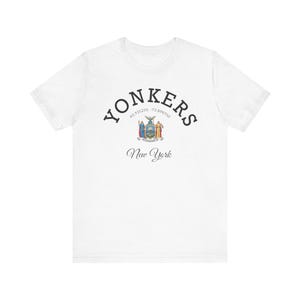 Koszulka Yonkers, Yonkers Nowy Jork, Koszula New York City, Koszulka NYC, Koszulka New York, Koszulka East Coast, Prezent dla Miłośnika Nowego Jorku