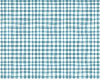 Gingham Play in Spa for Michael Miller Fabrics - 1 yard