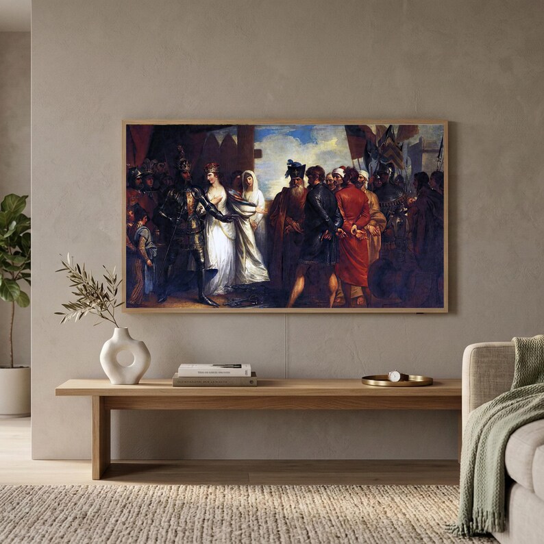 Paintings Frame TV Vintage Art Bundle 42, Antique Classic Art for Samsung Frame TV, Vintage Landscape Wall Art Collection, Digital Download image 8