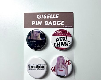 Przypinki Aespa Giselle