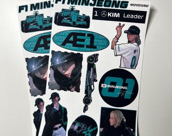 Arkusze naklejek zimowych Aespa