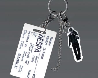 Breloczki do biletów Aespa