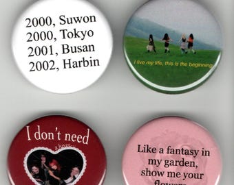Aespa Button Pins