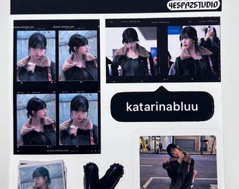 Arkusze naklejek Aespa Karina