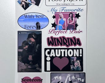 Arkusze naklejek Aespa Winrina