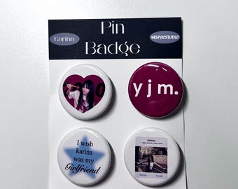 Przypinki Aespa Karina