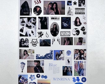 Arkusze naklejek na telefon Aespa Mini