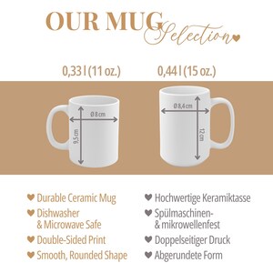 Oma Fototasse personalisiert mit Namen – Foto Tasse Oma Geschenk, personalisierte Tasse mit Bildern, Geschenk Oma Geburtstag, Muttertag Oma image 3