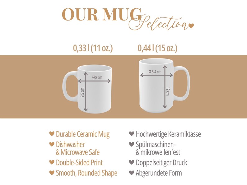Oma Fototasse personalisiert mit Namen – Foto Tasse Oma Geschenk, personalisierte Tasse mit Bildern, Geschenk Oma Geburtstag, Muttertag Oma image 3