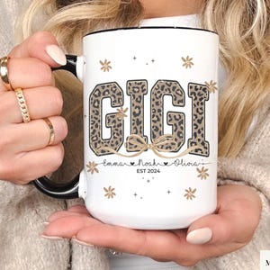 Leopard Coffee Mug - Etsy