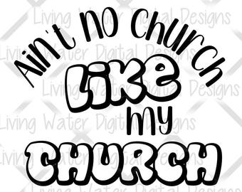 Personalized Church Name SVG: Christian Shirt Design (Digital Download