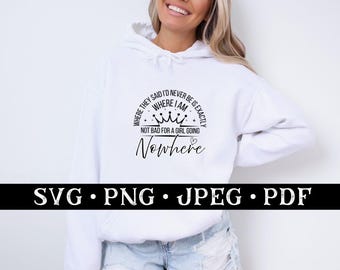 Ashley McBryde Lyrics SVG | Inspirational Country Song (Digital Download)