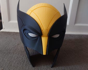Máscara/capacete do Wolverine impresso em 3D totalmente usável com ímãs