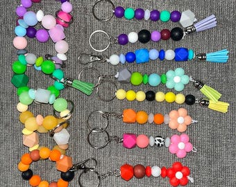 Silicone Keychains- Looped or linear