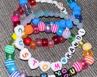 4 Custom Kandi (EDM Bracelets to trade)