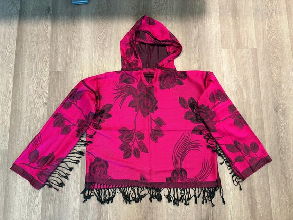 Pashmina Hoodie (Rave hoodie/outerwear/accessories)