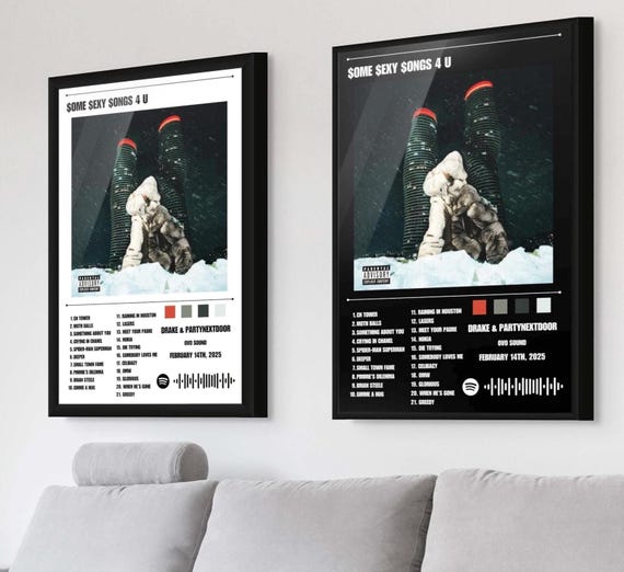 Drake PARTYNEXTDOOR Poster Set – 