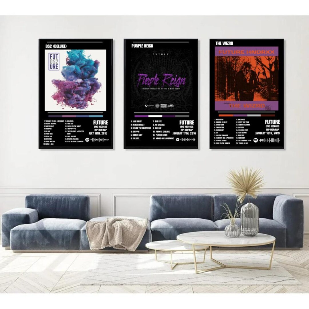 Future Set of 3 Digital Posters - DS2 Future Poster - the Wizrd Album ...
