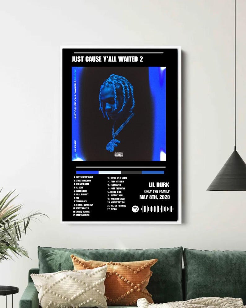 Lil Durk Just Cause Y all Waited 2 Poster Set digital Download Etsy lil-durk-just-cause-y-all-waited-2-poster-set-digital-download-etsy