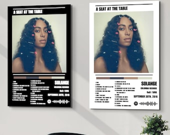 Póster del álbum Solange - Un asiento en la mesa (Descarga digital)