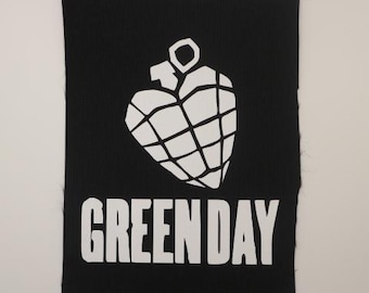 Green Day - Heart Patch