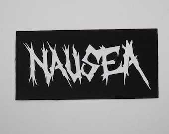 Nausea - Logo Patch