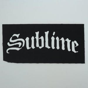Sublime - Logo Patch