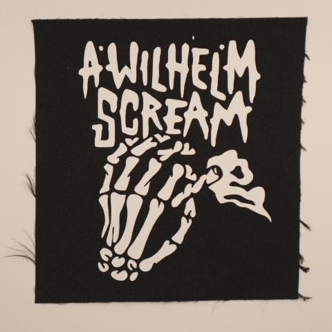 A Wilhelm Scream - Joint Patch - Etsy