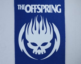 The Offspring - Flame Skull Patch