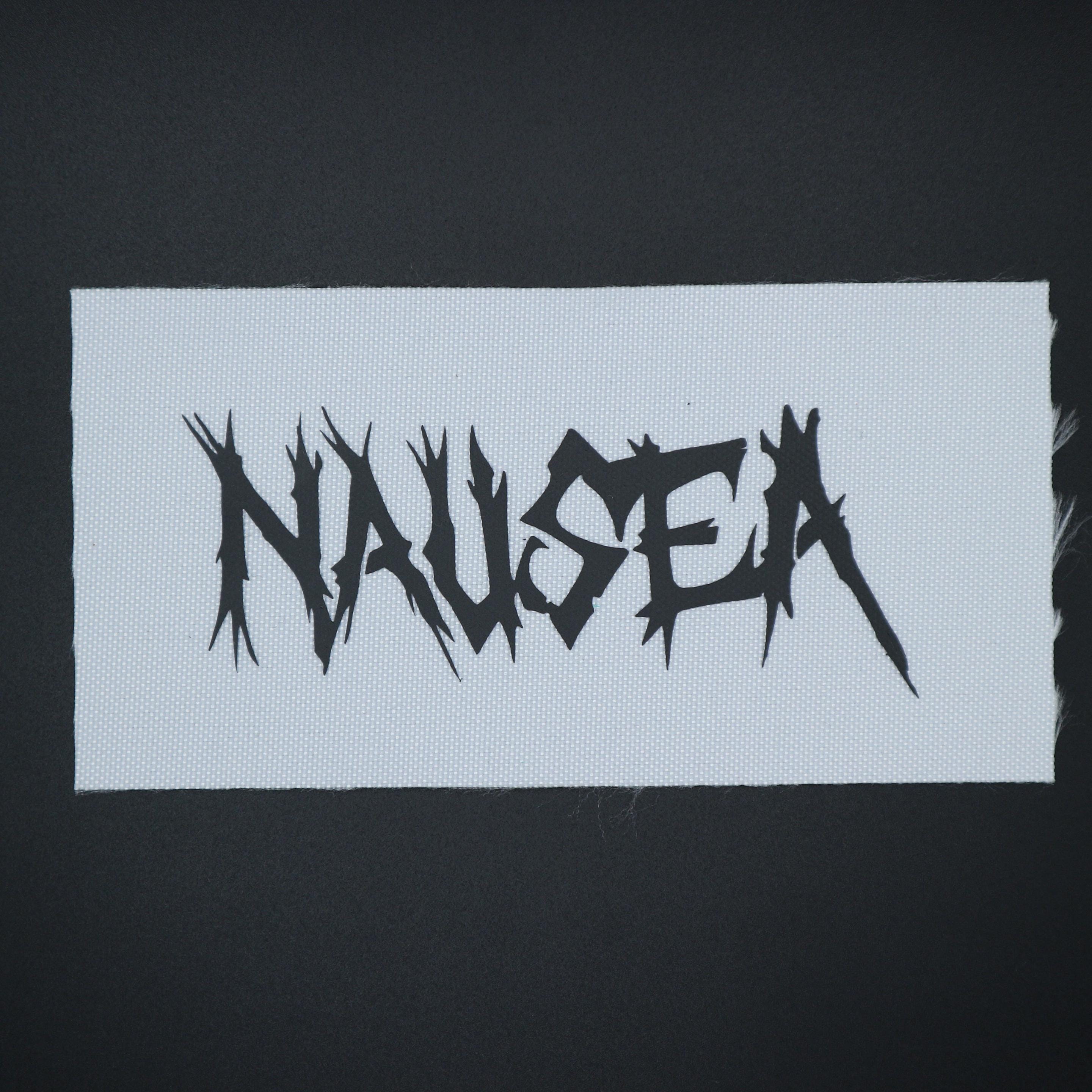 Nausea - Logo Patch - Etsy, image size:2880x2880