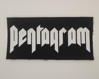 Pentagram - Logo Patch