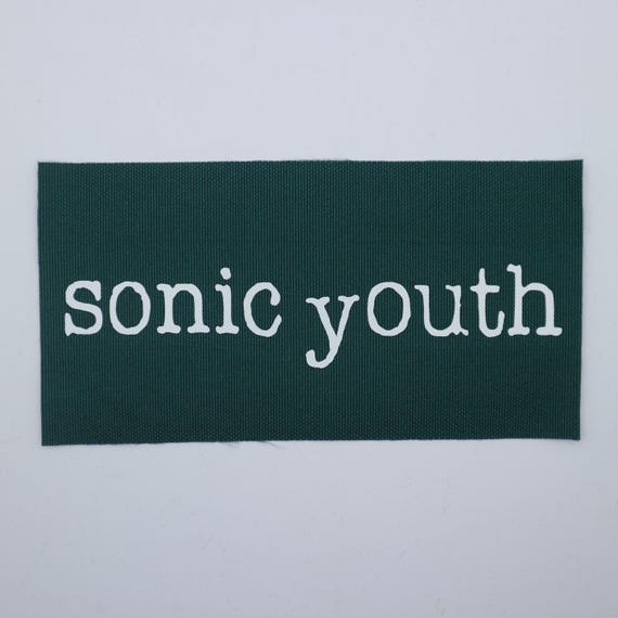 Sonic Youth - Logo Patch - Etsy