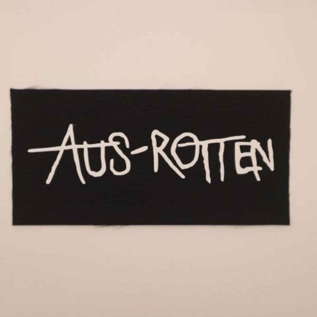 Aus Rotten - Logo Patch - Etsy