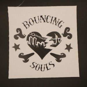 Bouncing Souls - Heart Bones Patch