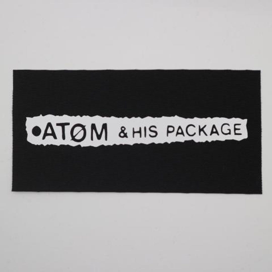 Atom and His Package - Logo Patch - Etsy