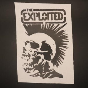 The Exploited - Skull Patch
